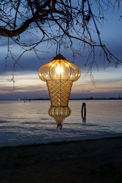 Suspension d'extérieur en cristal baloton 60cm Baba