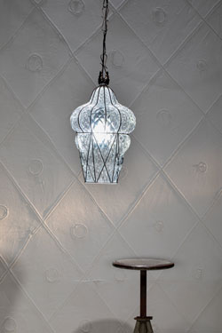 Suspension lanterne cristal baloton Piazza - Suspension by Siru