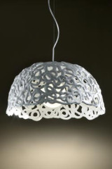 Suspension ronde céramique en ruban - Suspension by Munari par Stylnove Ceramiche