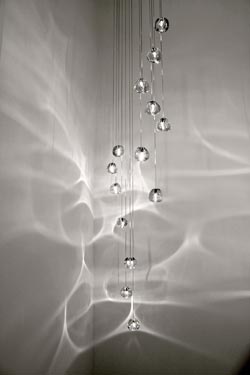 Mizu lustre 15 gouttes de cristal transparent