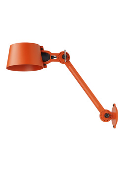 Applique Bolt grand modèle en acier grainé orange - Applique by Tonone