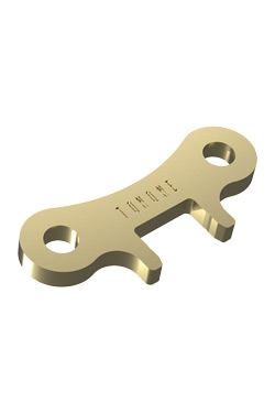 Applique de chevet style industriel jaune Bolt