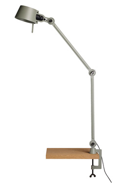 Desk lamp Bolt Desk with two arms, in orange metal - Desk lamps by Tonone