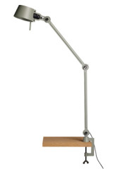 Desk lamp Bolt Desk with two arms, in orange metal - Desk lamps by Tonone