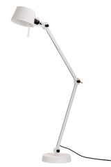Desk lamp with two arms, in pure white metal Bolt Desk - Desk lamps by Tonone
