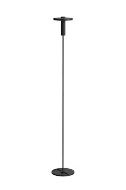 Beads downlight floor lamp in aluminum and black steel - Floor lamps by Tonone