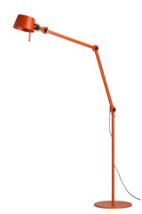 Large orange floorlamp workshop style in steel - Floor lamps by Tonone