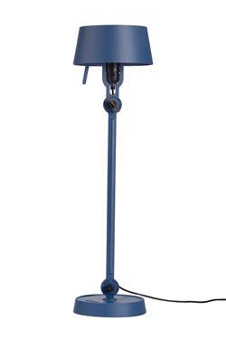 Grande lampe de table en acier bleu orage Bolt - Lampe de table by Tonone