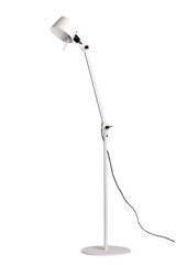 Lampadaire d'atelier industriel Bolt en métal écru - Lampadaire by Tonone