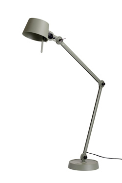 Lampe de bureau, style atelier en métal vert mousse Bolt Desk  - Lampe de bureau by Tonone