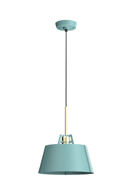 Bella ice blue designer pendant light