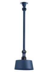 Plafonnier bleu à bras orientable Bolt style industriel en acier massif - Plafonnier by Tonone