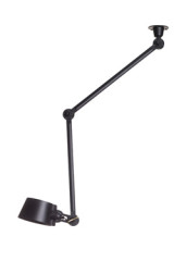 Plafonnier loft industriel en acier grainé noir Bolt - Plafonnier by Tonone