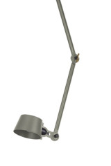Plafonnier vert kaki à tête et double bras orientables, Bolt - Plafonnier by Tonone
