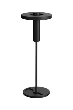 Beads table lamp in aluminum and black steel downlight - Table lamps by Tonone