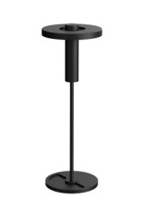 Beads table lamp in aluminum and black steel downlight - Table lamps by Tonone