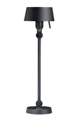 Large vertical Bolt table lamp, in black steel, on a heavy steel base - Table lamps by Tonone
