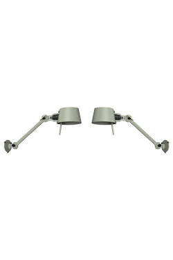 Bolt khaki bedside wall light