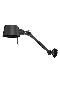 Bolt matt black articulated bedside lamp - Wall lights by Tonone
