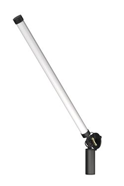 Mr Tubes contemporary black LED wall lamp with external driver