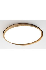 WoodLED round recessed ceiling light 60cm - Ceiling lights by Trilum