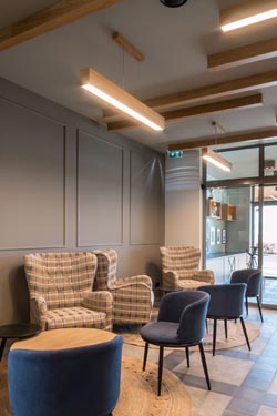 WoodLED Linus suspension en chêne 110cm