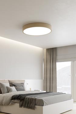 WoodLED round plafonnier rond en chêne 60cm