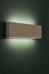 Led120 applique en bois de noyer lumière indirecte 40cm - Applique by TUNTO