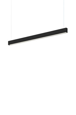 Square black pendant lamp 104cm - Pendants by TUNTO