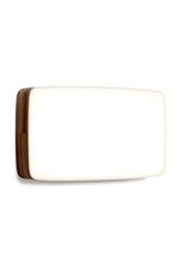 Très grande applique rectangulaire noyer et éclairage LED Cube - Applique by TUNTO