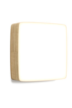 Cube large square LED panel light 50cm - Wall lights by TUNTO