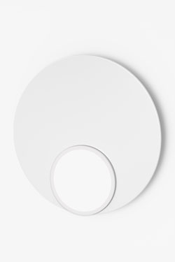 Dot05 round white minimalist wall light - Wall lights by TUNTO