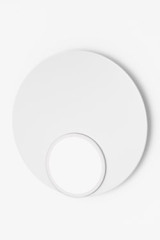 Dot05 round white minimalist wall light - Wall lights by TUNTO