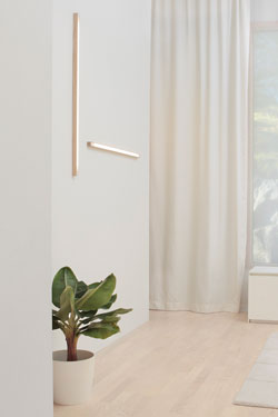Led28 applique linear design scandinave 100cm