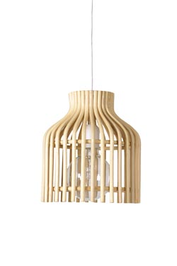 Mini Firefly pendant lamp in natural rattan - Pendants by Vincent Sheppard