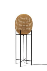 Sari petit lampadaire en rotin naturel - Lampadaire by Vincent Sheppard