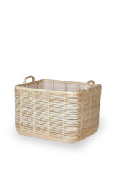 Vivi natural rattan rectangular basket - Storage by Vincent Sheppard