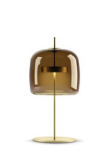 Jube grande lampe de table verre terre brûlée - Lampe de table by Vistosi