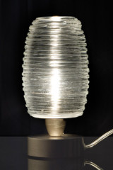 Lampe en verre de Murano filé collection Damasco - Lampe de table by Vistosi