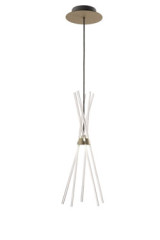 Essence mikado glass tube pendant - Pendants by Vistosi