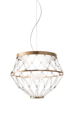 Starnet bronze finish pendant - Pendants by Vistosi