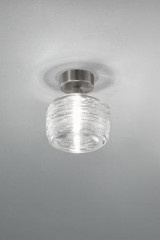 Plafonnier Damasco en verre transparent - Plafonnier by Vistosi