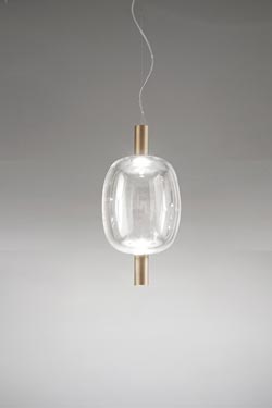 Riflesso suspension allongée à éclairage LED - Suspension by Vistosi