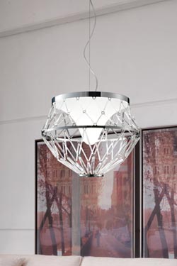 Starnet suspension finition bronze