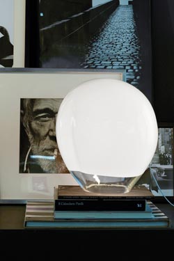 Murano blown glass table lamp Nessa - Table lamps by Vistosi