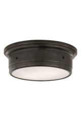 Dark bronze marine round ceiling light Siena - Ceiling lights by Visual Comfort&Co.