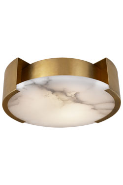 Melange gold ceiling lamp Art Deco - Ceiling lights by Visual Comfort&Co.