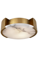 Melange gold ceiling lamp Art Deco - Ceiling lights by Visual Comfort&Co.