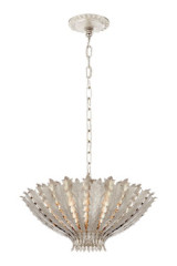 Hampton small silver-plated chandelier - Chandeliers by Visual Comfort&Co.