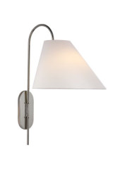 Grande applique Années 50 en nickel poli Kinsley - Applique by Visual Comfort&Co.